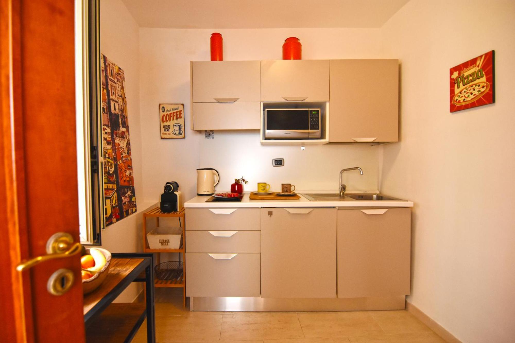 ナポリLa Casa Di Apolloアパートメント エクステリア 写真