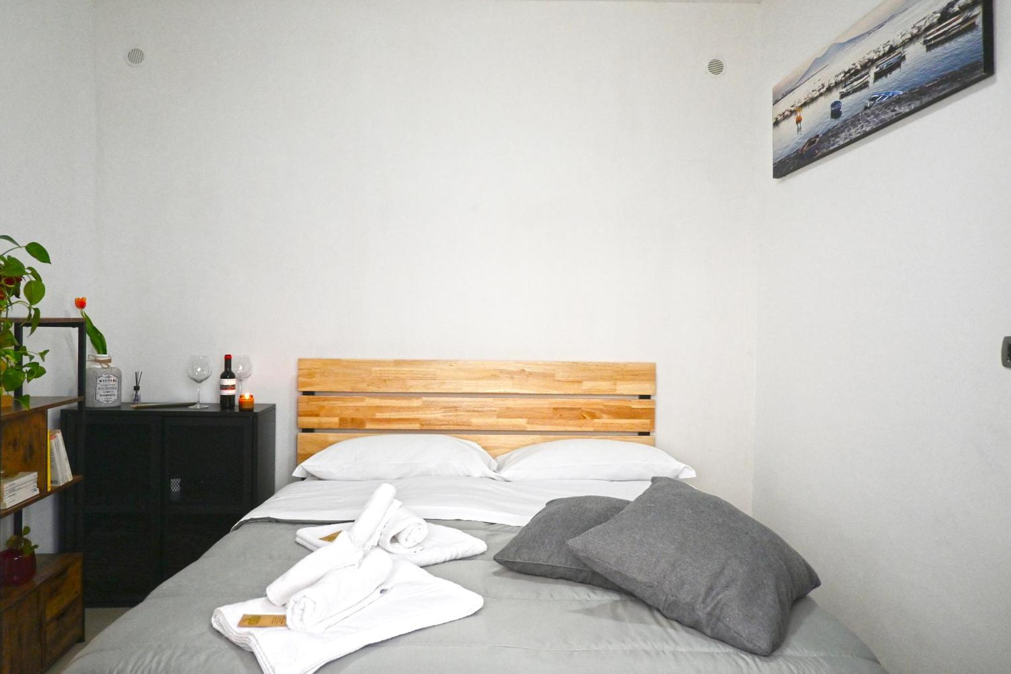 ナポリLa Casa Di Apolloアパートメント エクステリア 写真